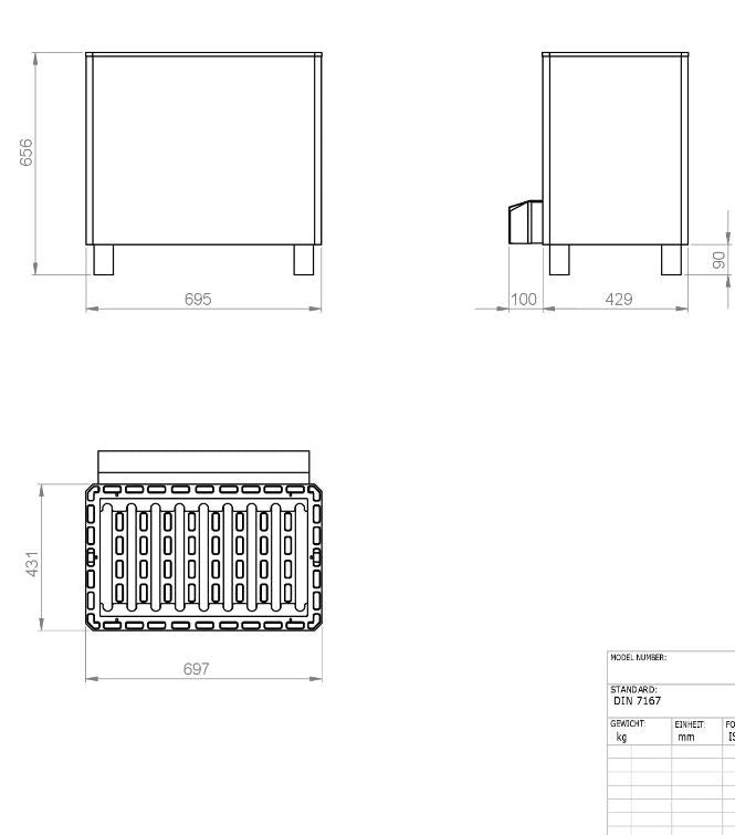 FinTec ARNE | Saunaofen elektrisch gewerblich | 12 kW - 24,3 kW