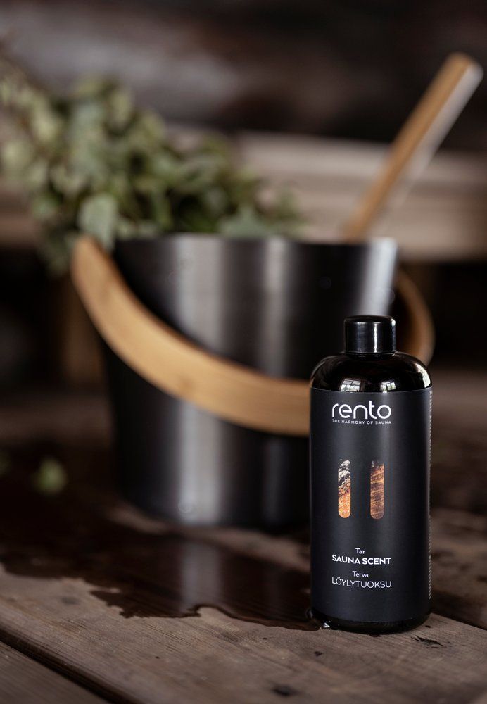 rento Sauna Aufguss "Wood Tar (Holzharz)" finnisches Aufguss Konzentrat | 400 ml
