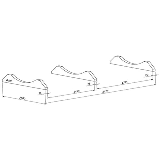 wellmia® Quadro Fasssauna Deluxe 400 cm - konfigurierbar - Saunafass mit Veranda und Vorraum