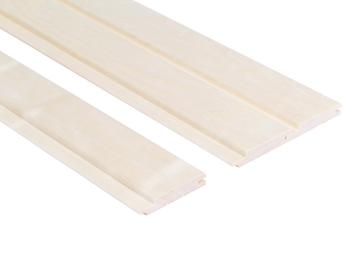 Thermory Sauna Profilholz Espe 15x90 mm | 1800 / 2100 / 2400 mm