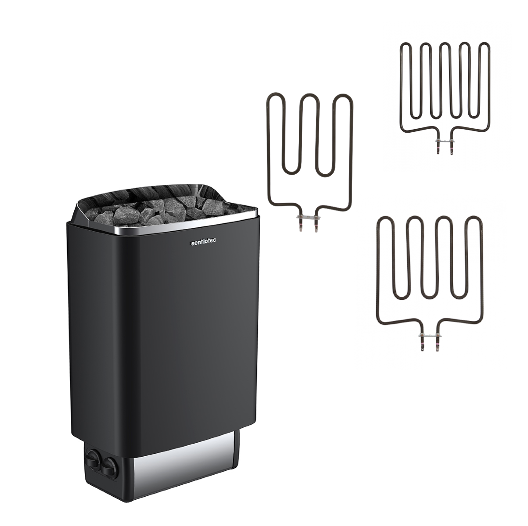 Sentiotec 100 E Heizelement / Heizstab | Elektroofen Heizstäbe Ersatz | 3,6 kW / 4.5 kW / 6 kW / 8 kW / 9 kW