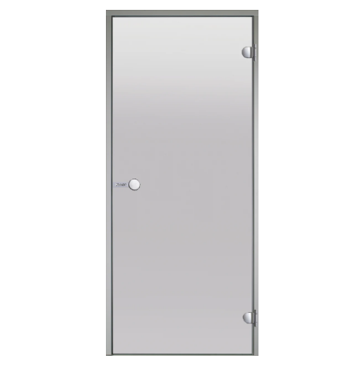 Harvia Tür für Dampfbad oder Sauna | Aluminium Rahmen | Verschiedene Glasvarianten und Größen