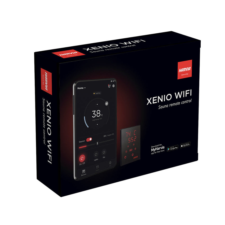 Harvia Xenio CX001 | Sauna Steuerung WIFI (kompatibel zu Harvia XE Modellen, CX110C und CX170)