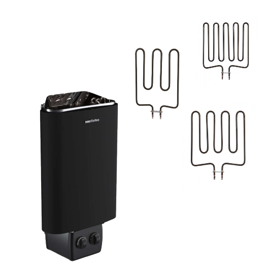 Sentiotec 100 Heizelement / Heizstab | Elektroofen Heizstäbe Ersatz | 3,6 kW / 4.5 kW / 6 kW / 8 kW / 9 kW