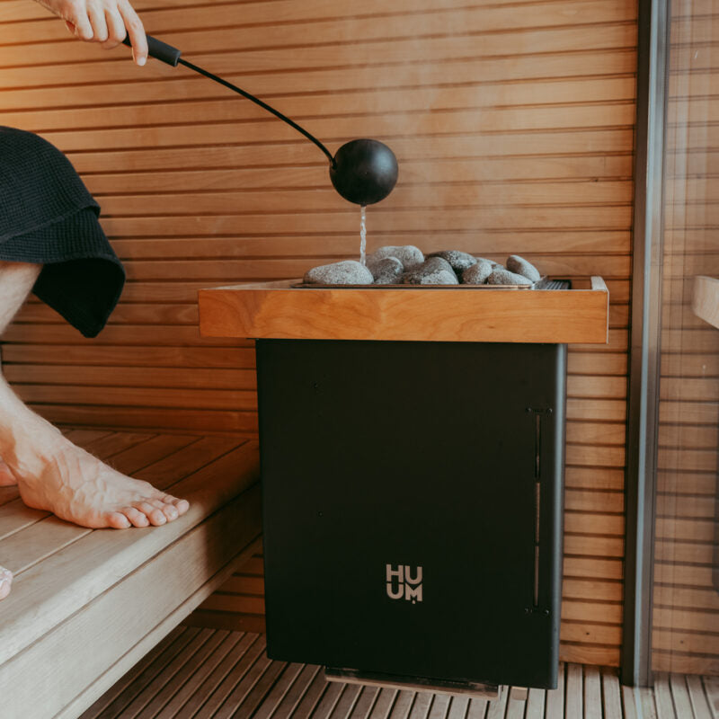 Huum Core Wall | Sauna Elektroofen benötigt externe Steuerung | 4,5 kW / 6 kW / 7,5 kW / 9 kW