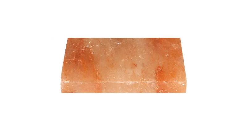 wellmia® Himalaya Salzfliese glatte Oberfläche | Salzziegel 20 x 10 x 2,5 cm (B x H x T) | für Sauna Salz Block | zum kleben