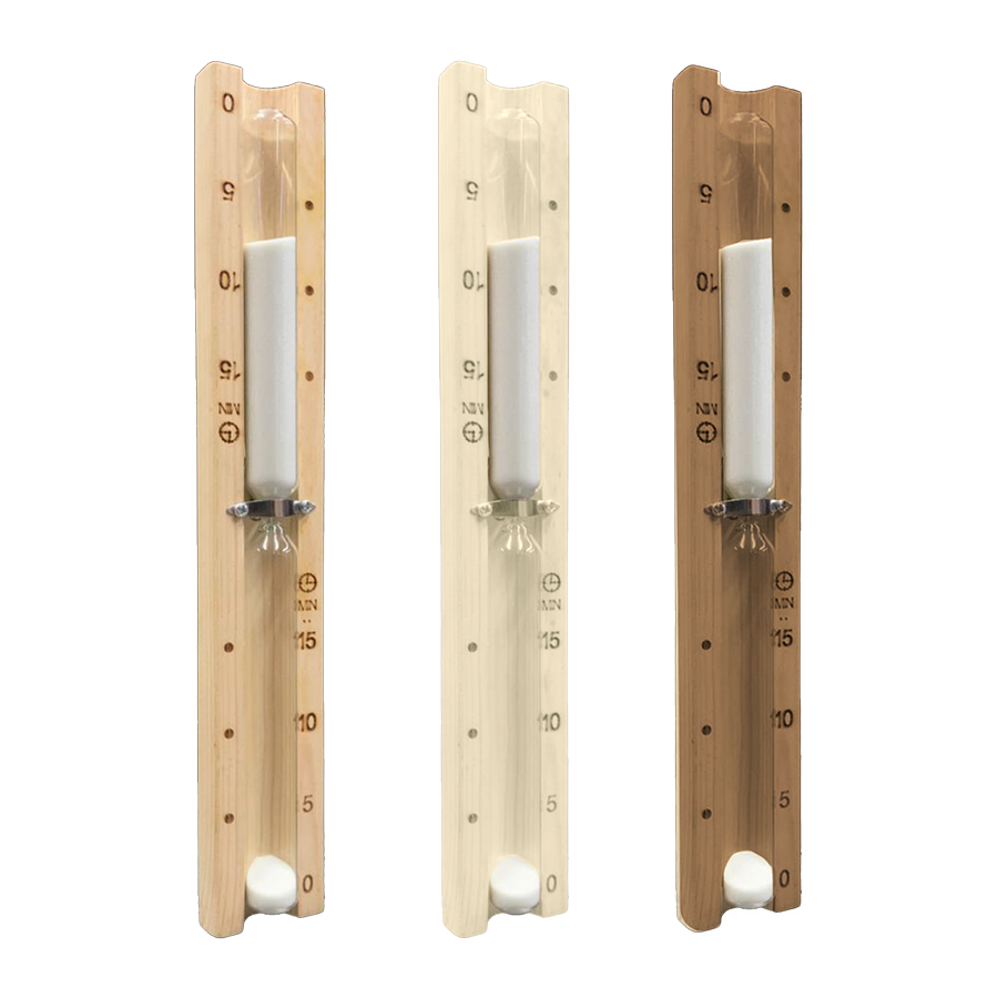Sawo Sanduhr Basic in Zeder, Espe und Hemlock