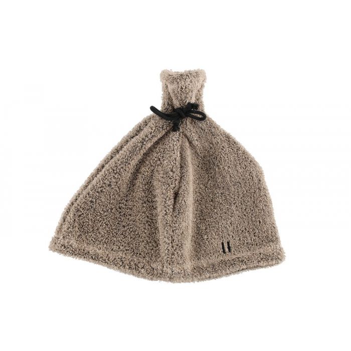 rento terry linen | Saunahut aus Terry Leinen, beige