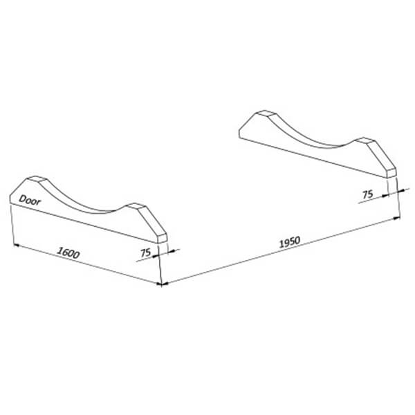 wellmia® Fasssauna Small Veranda | Saunafass mit Veranda konfigurierbar | 240 cm