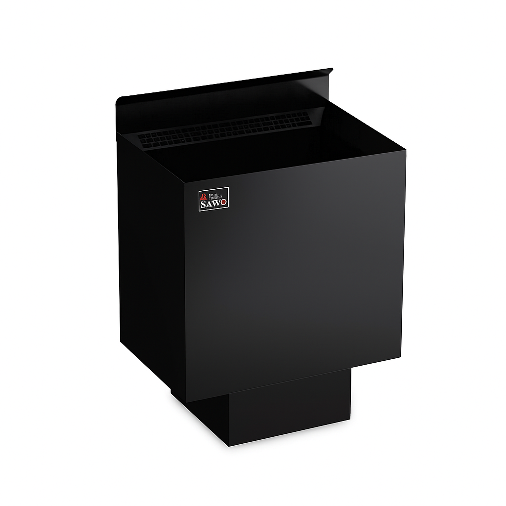 Sawo Nordex Black | Sauna Elektroofen benötigt externe Steuerung | 6 kW / 9 kW