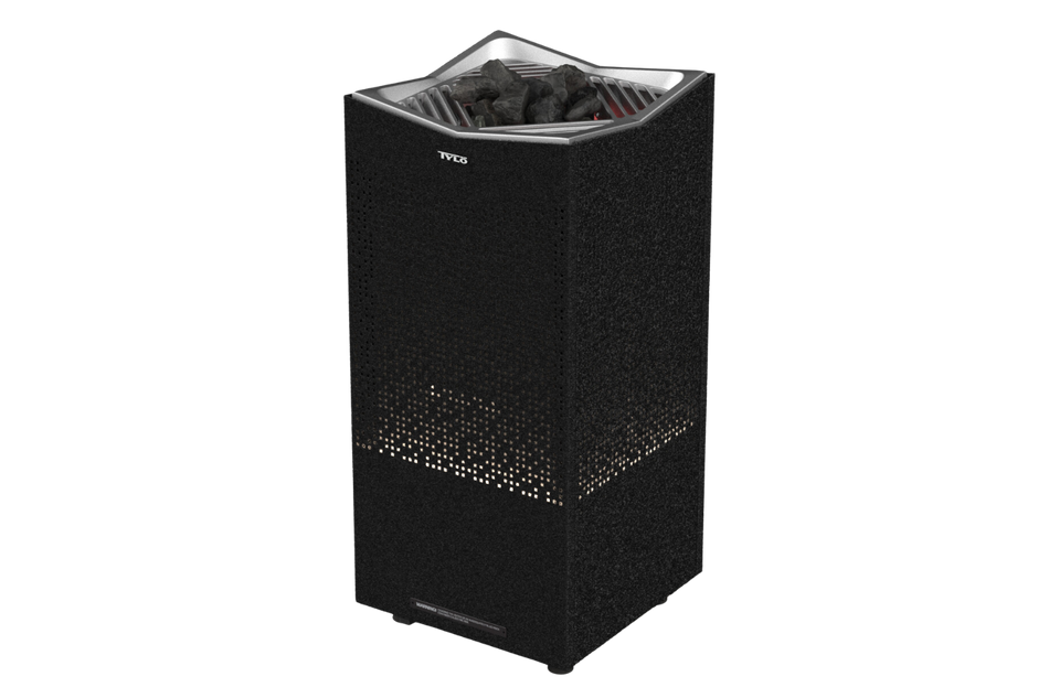 Tylö Crown Elite | Elektroofen Komplettset inkl. externer Saunasteuerung Tylö Elite Cloud und 20kg Tylö Saunasteinen  | 6.6 kW / 8 kW / 10.5 kW