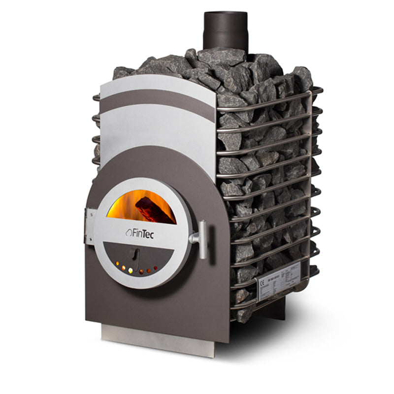 FinTec LORA Loko | Saunaofen Holz mit BimSchV 2 innenbefeuert | 14.6 kW