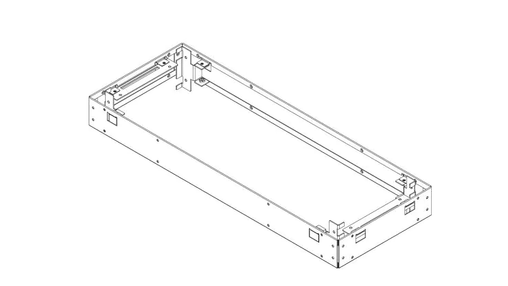 Halterungsset für Ofenreling Concept Mini Combi R