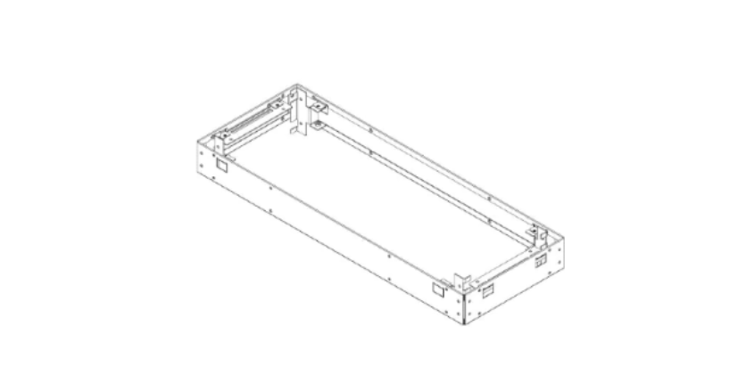Halterungsset für Ofenreling Concept Mini Combi R
