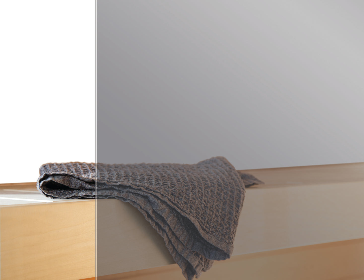 Harvia Glastür grau | Kieferholzrahmen | 7x19