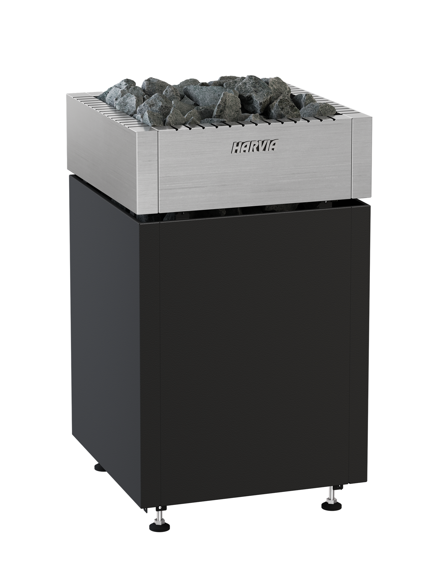 Harvia Qube | Saunaofen Elektroofen benötigt separate Steuereinheit  | 9 kW/ 10.5 kW/ 12 kW/ 15 kW