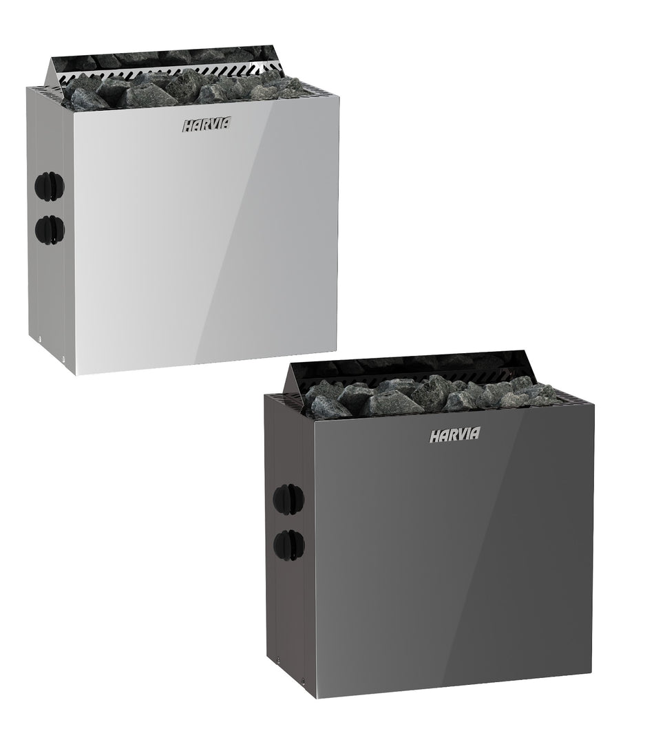 Harvia Qubic | Sauna Elektroofen integrierte Steuerung | 4,5 kW / 6 kW / 7,5 kW / 9 kW
