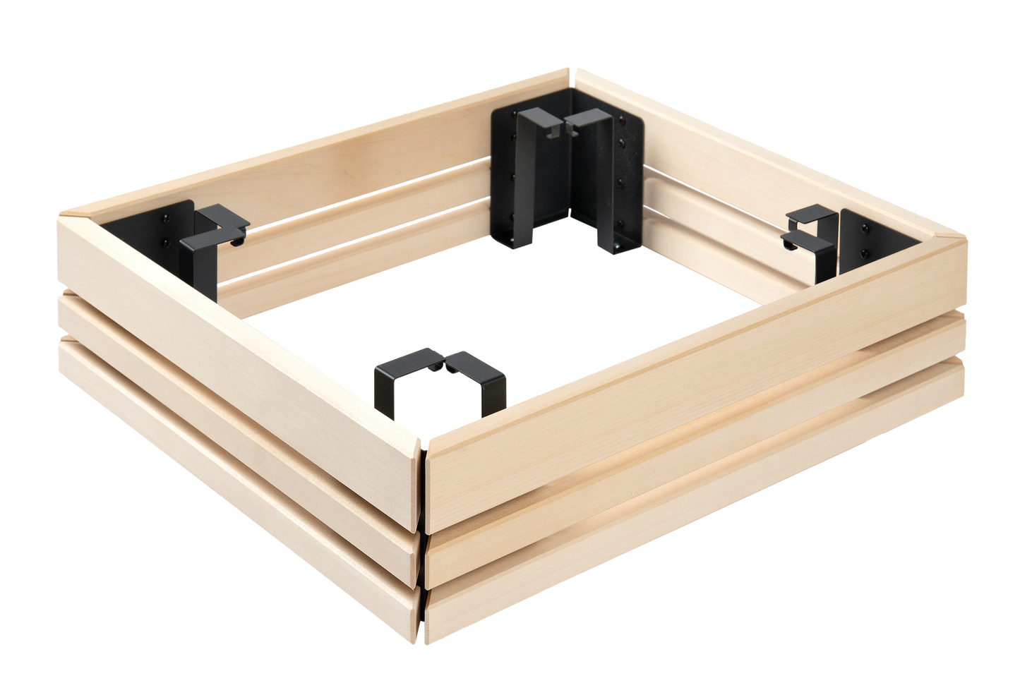 Harvia Virta Schutzreling 4-Seitig versch. Modelle | Linde / Walnuss