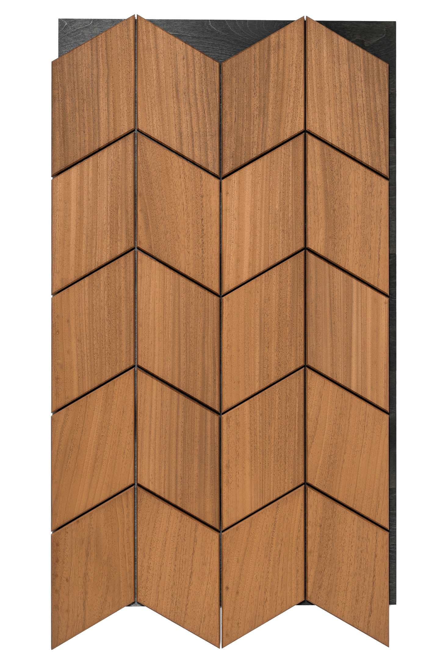 wellmia® Athena Thermo Split | Sauna Dekopaneel für die Wand und Decke | Thermo Abachiholz | 0,89 m2