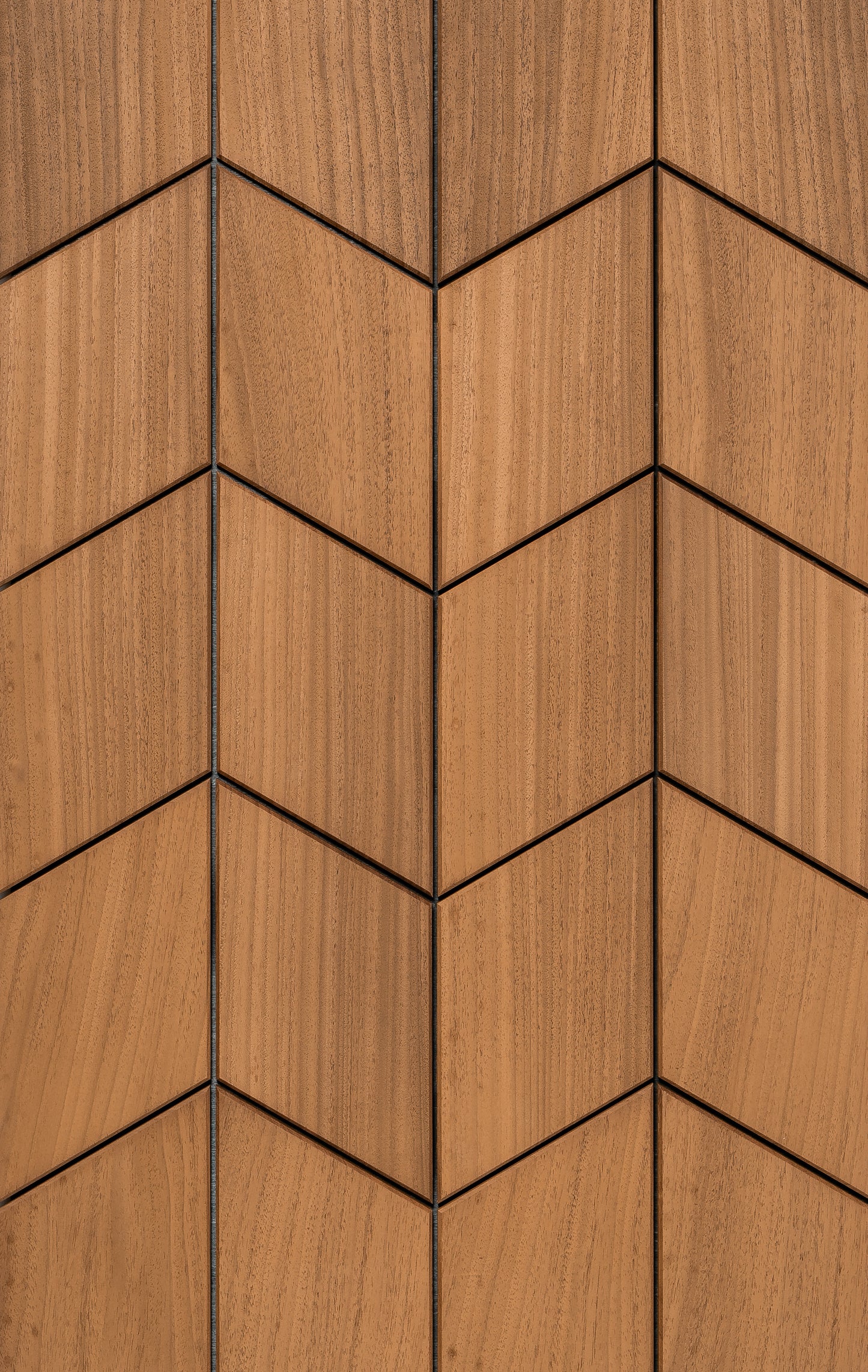 wellmia® Athena Thermo Split | Sauna Dekopaneel für die Wand und Decke | Thermo Abachiholz | 0,89 m2