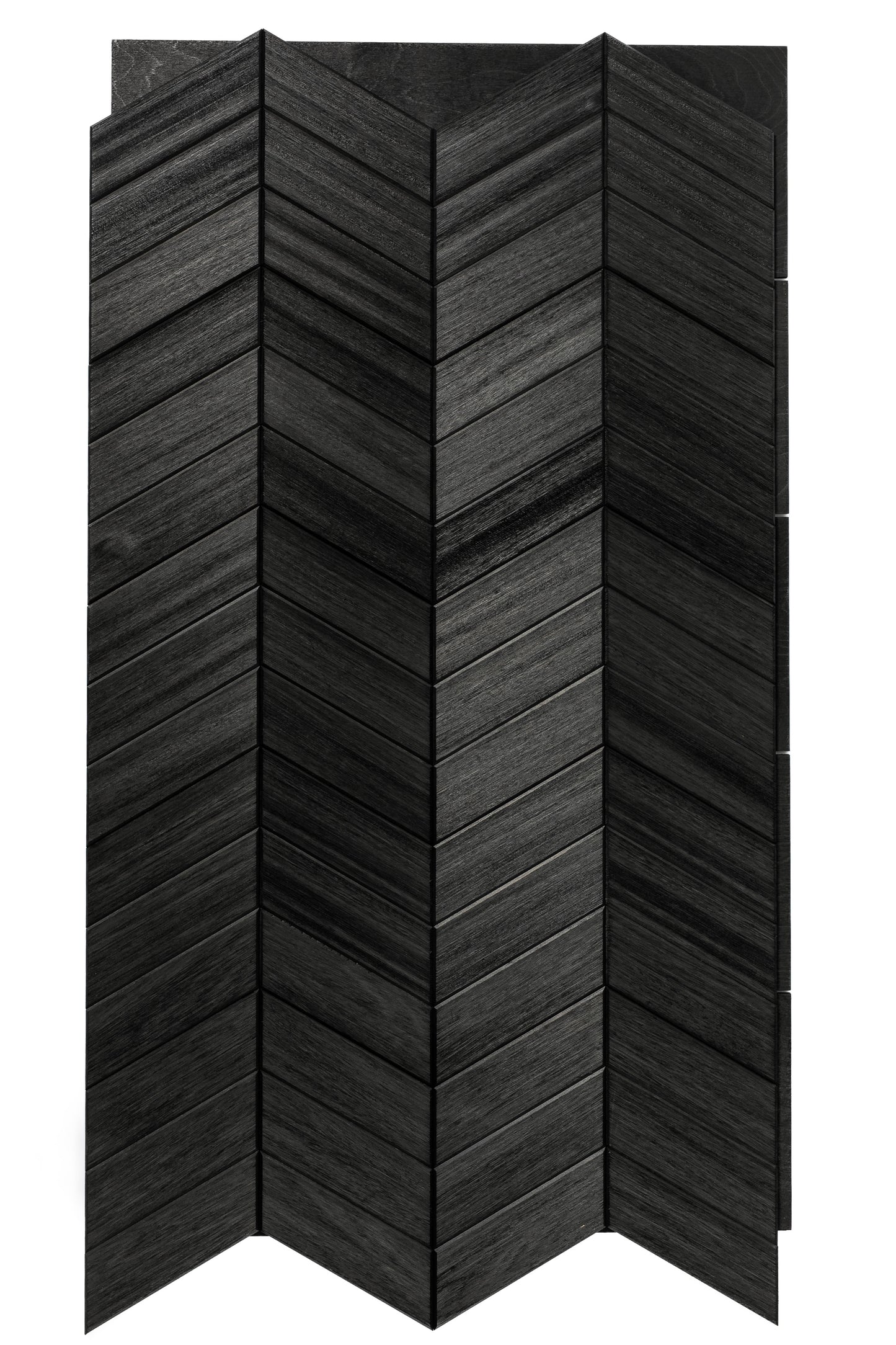 wellmia® Bermuda Black | Sauna Dekopaneel für die Wand und Decke | Abachiholz | 0,85 m2
