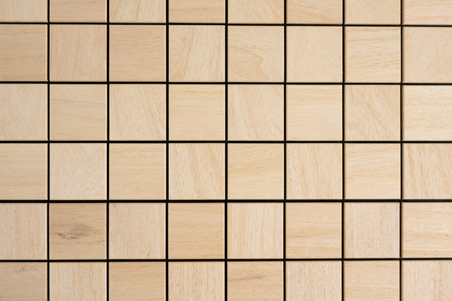 wellmia® Square | Sauna Dekopaneel für die Wand und Decke | Abachi | 1,00 m2