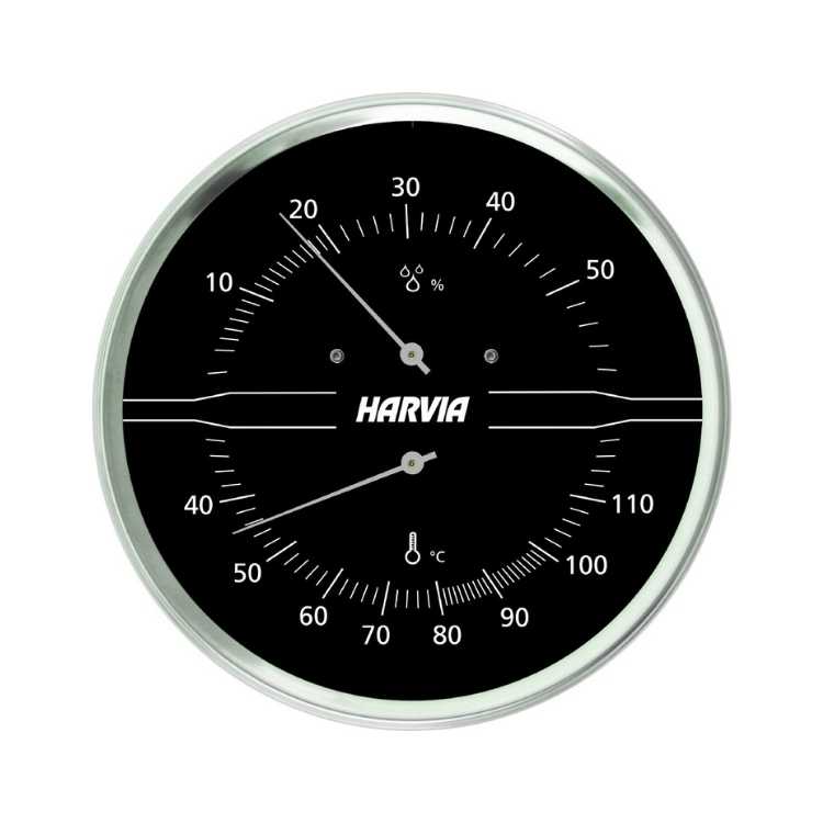 Harvia Saunazubehör Thermo-Hygrometer | A-210-THS | SAC90210