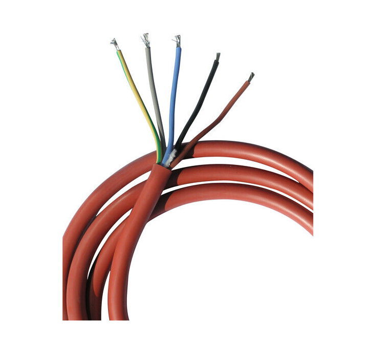 Silikonkabel / Anschlusskabel für Sauna | 5 x 1.5 / 5 x 2,5 mm²