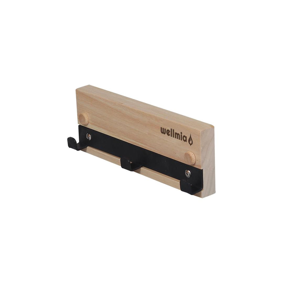 wellmia® Classic Small Kleiderhaken für 3 Bademäntel
