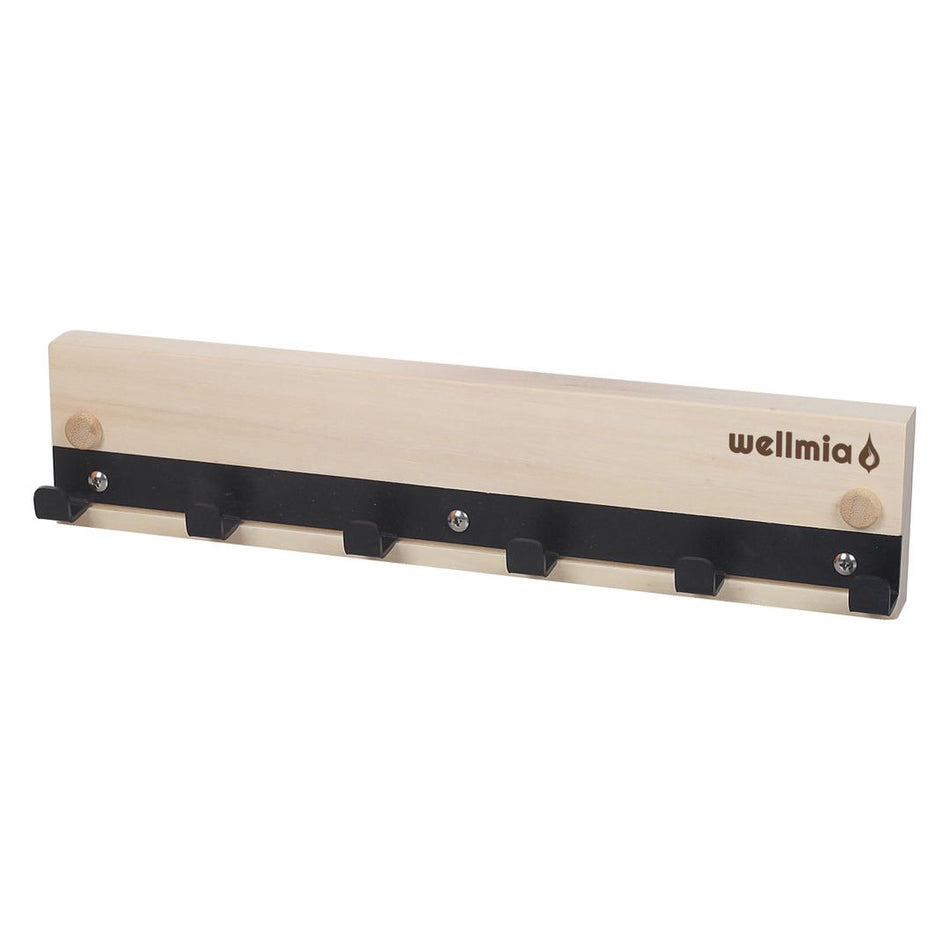 wellmia® Classic Large Kleiderhaken für 6 Bademäntel