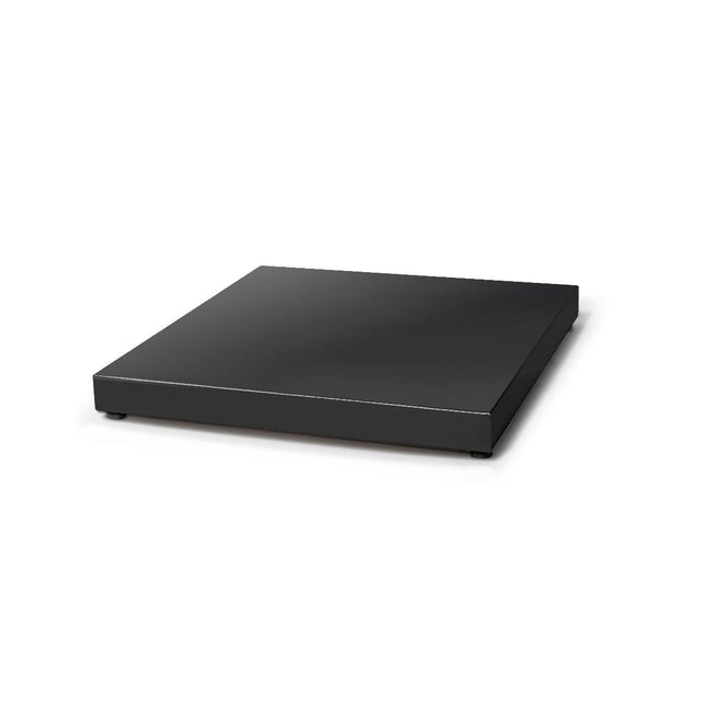 wellmia® | Sauna Hitzeschutzplatte Bodenschutzplatte Bodenplatte Schutzunterlage | Stahl viereckig | 55 x 62
