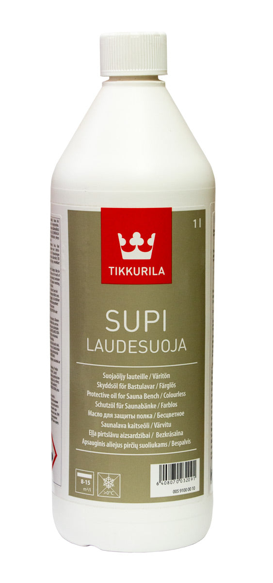 Tikkurila® Schutzöl Saunabänke | 1L – PEQU
