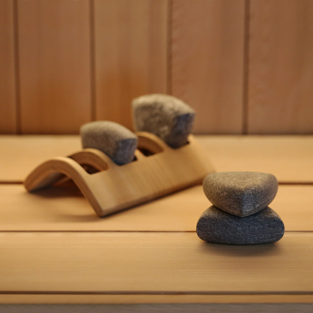 Sawo Kivistone Spa-Massagesteine Set 4-teilig