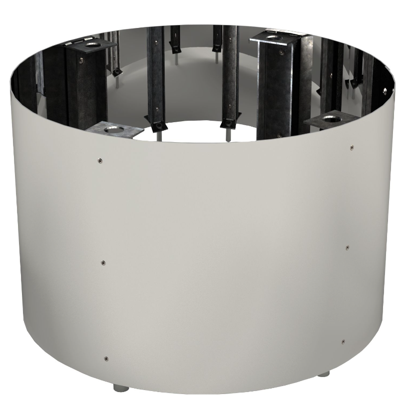 Harvia Sockel für Elektroöfen | Edelstahl