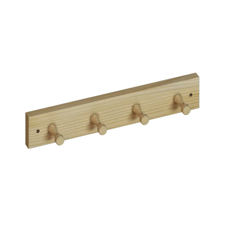 Sawo Sauna Kleiderhaken Holz