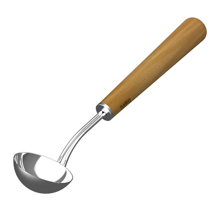 Sawo Edelstahl-Saunakelle 41 cm Zeder 441-MD
