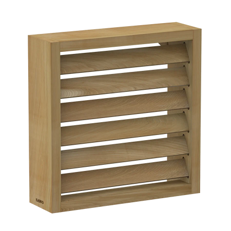 Sawo Sauna Lampenschirm eckig Holz