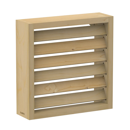 Sawo Sauna Lampenschirm eckig Holz