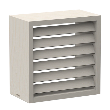 Sawo Sauna Lampenschirm eckig Holz