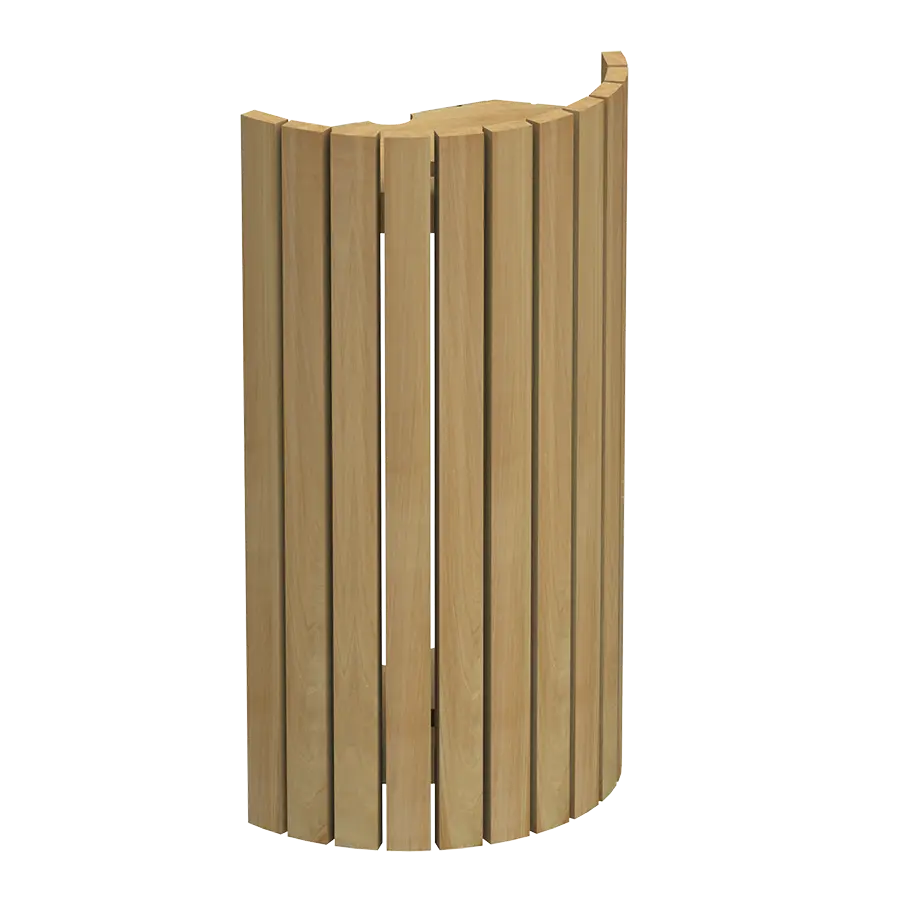 Sawo Sauna Lampenschirm Lamellen für Ecke & Wand