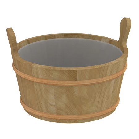 Sawo Saunakübel Traditional 9 L Zeder 300-TD
