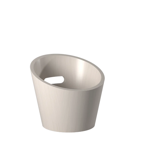 Sawo Kanto Saunakübel 4 L Weiß 347-WH