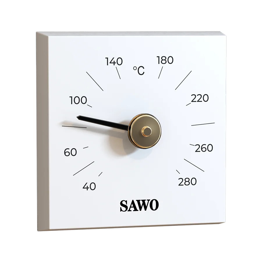 Sawo Kanto Saunathermometer Weiß 104-TWH