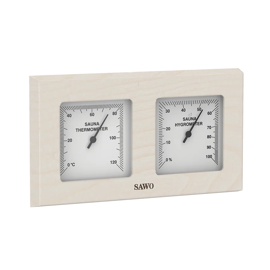 Sawo Thermo-Hygrometer Rectangle Espe 224-THA