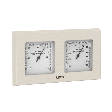 Sawo Thermo-Hygrometer Rectangle Espe 224-THA