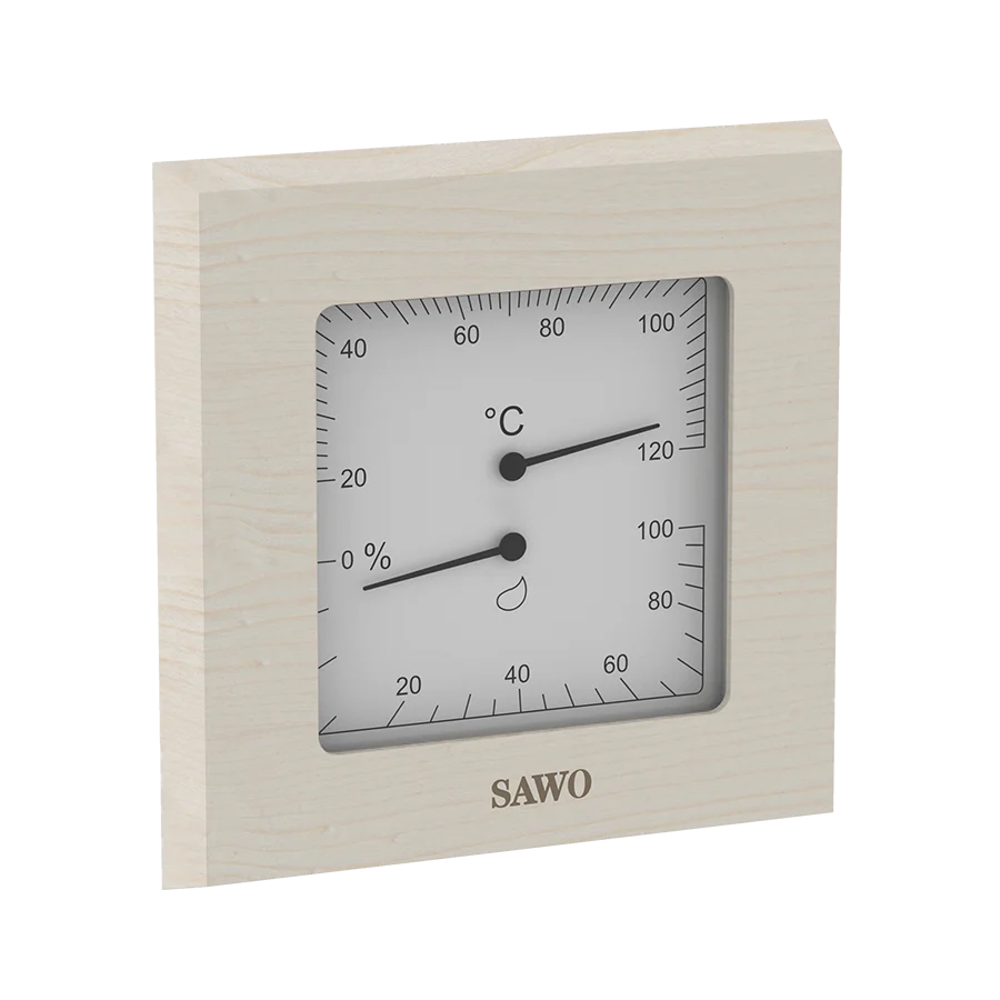 Sawo Thermo-Hygrometer Square Espe 225-THA