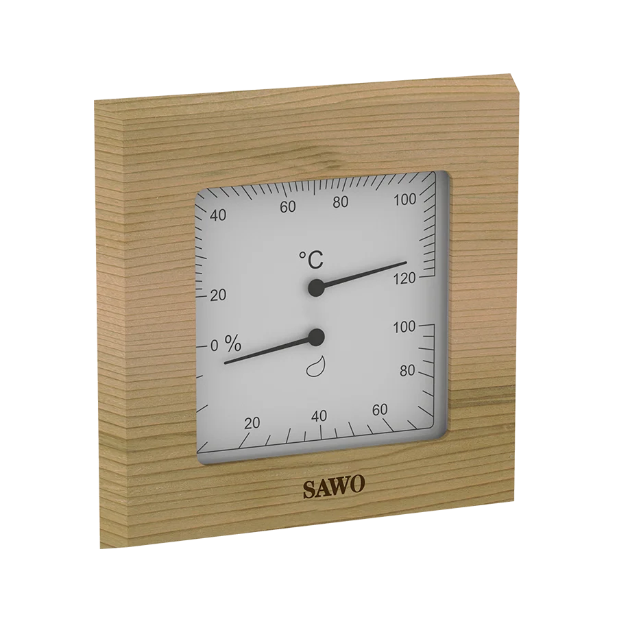 Sawo Thermo-Hygrometer Square Zeder 225-THD
