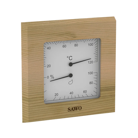 Sawo Thermo-Hygrometer Square Zeder 225-THD
