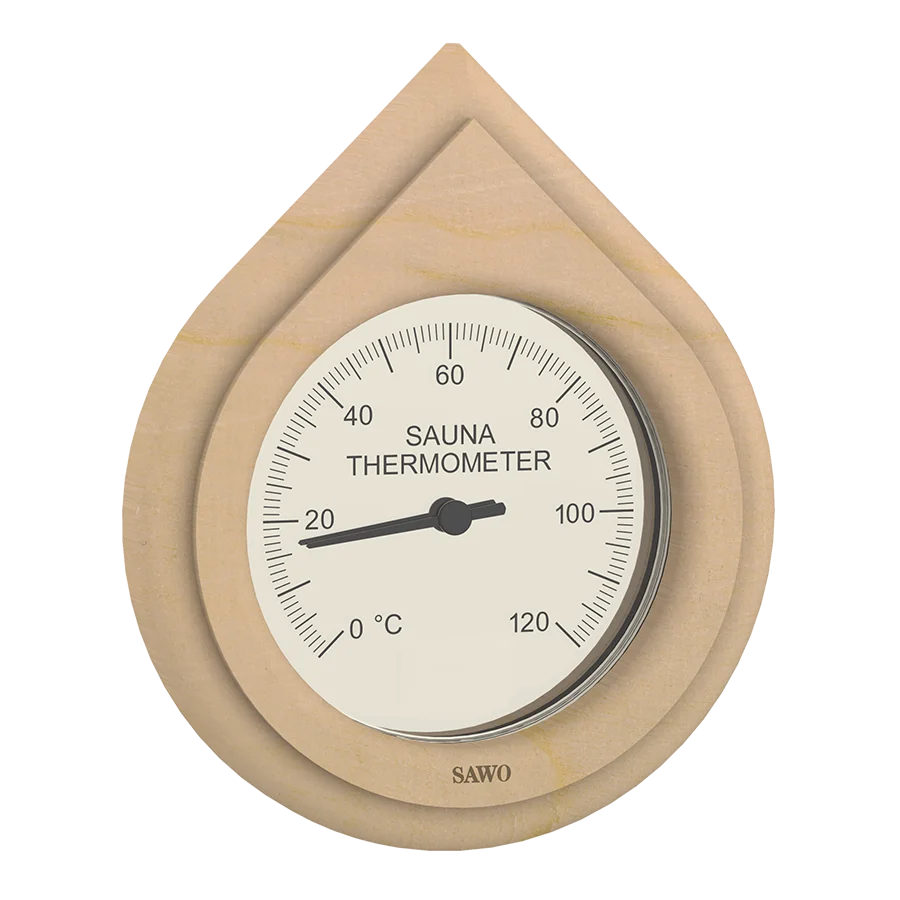 Sawo Saunathermometer Water Drop Hemlock 250-TH