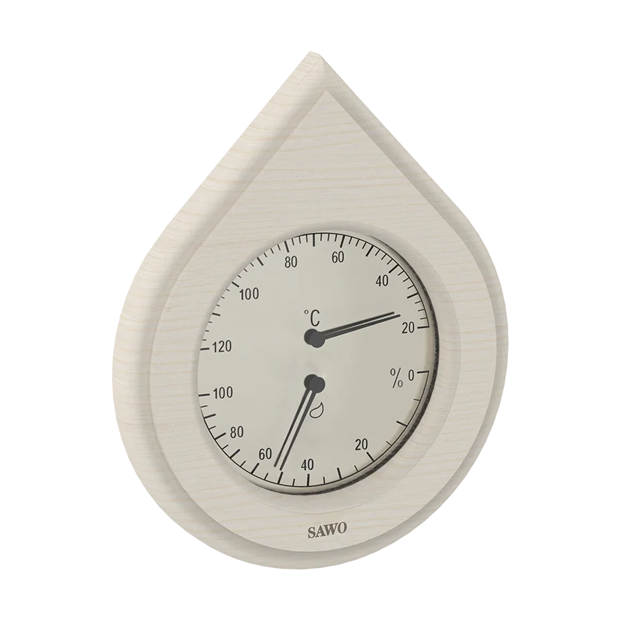 Sawo Thermo-Hygrometer Water Drop (Tropfenform) Espe 251-THA